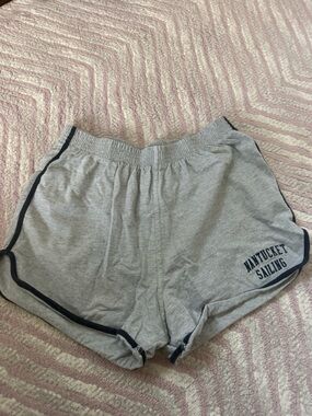 Nantucket Sailing Gray Sweat Shorts